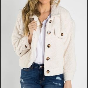 Teddy jacket medium/large